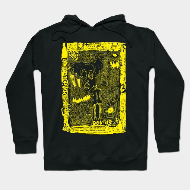 Doktur crna Hoodie by Shtakorz